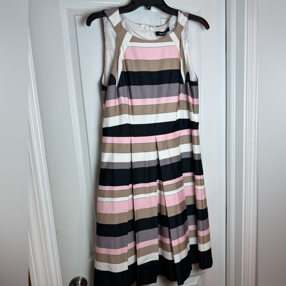 Lovely 9 West Pleated Dress Size 8